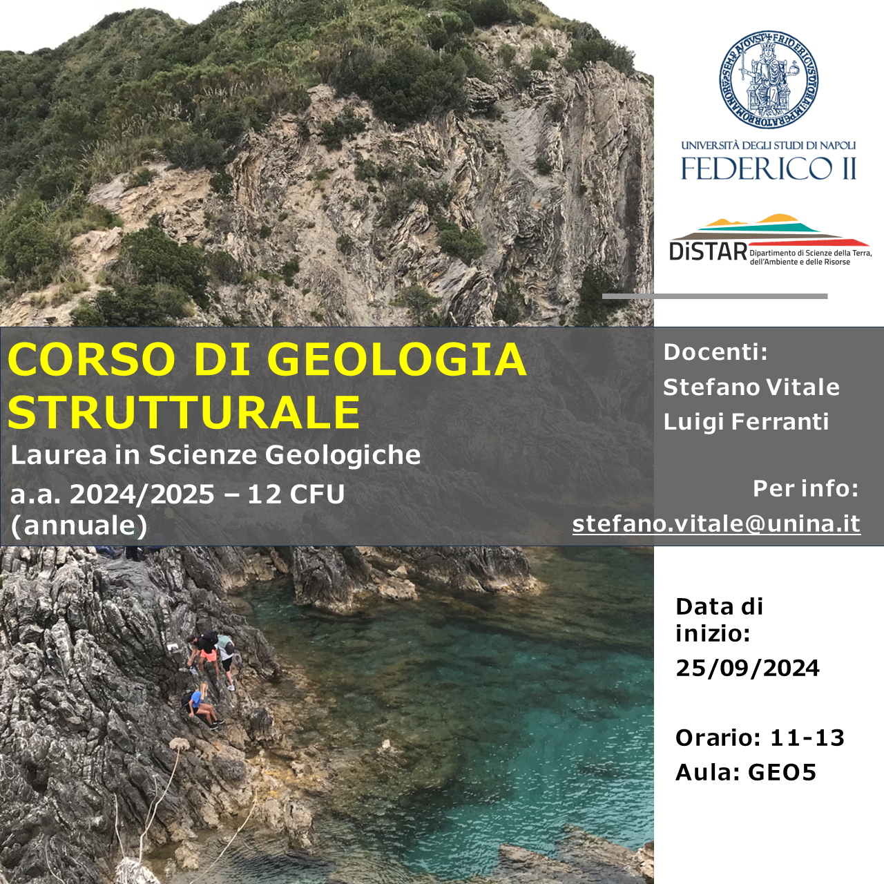 Locandina Geologia Strutturale