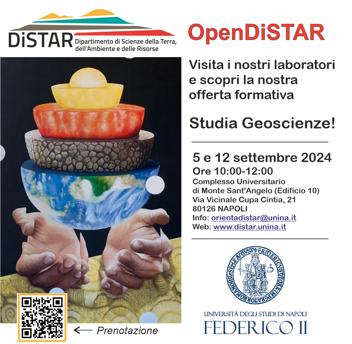 locandina open distar 2024 settembre