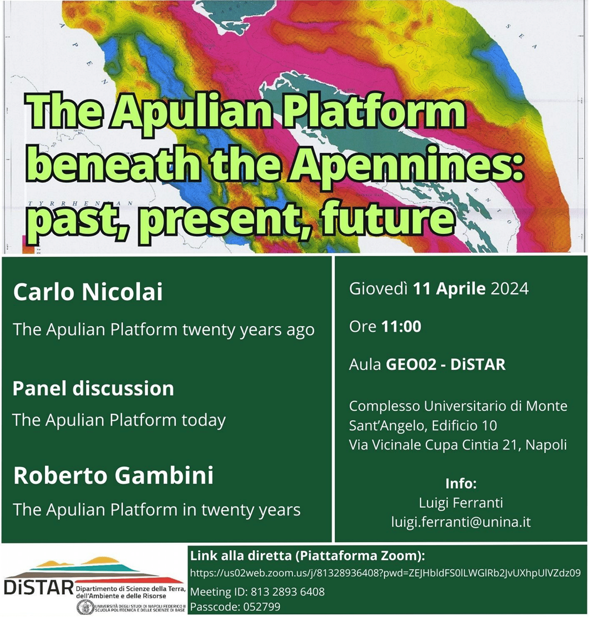 Locandina Seminario Piattaforma Apula DiSTAR 1